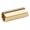 TRS-DA The Rock Slide  polished brass Dylan Adams signature slide sizeXS/S, with double cutaway