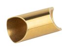 TRS-NM The Rock Slide  polished brass ring Nathaniel Murphy signature slide (inside 19 - length 36mm)