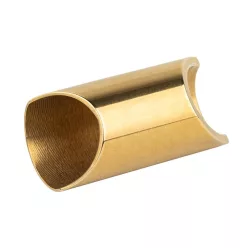   TRS-NM The Rock Slide  polished brass ring Nathaniel Murphy signature slide (inside 19 - length 36mm)