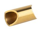 TRS-NM The Rock Slide  polished brass ring Nathaniel Murphy signature slide (inside 19 - length 36mm)