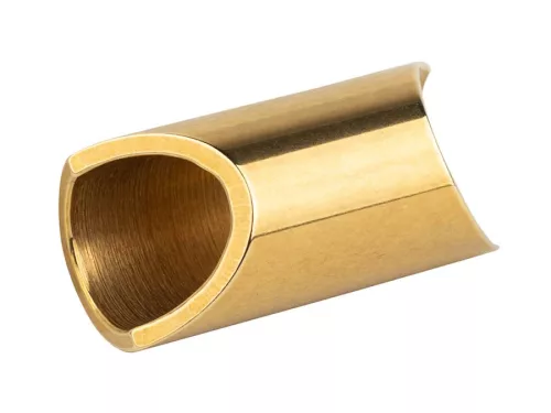 TRS-NM The Rock Slide  polished brass ring Nathaniel Murphy signature slide (inside 19 - length 36mm)