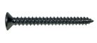 TS-03-B Boston  screw, 4x45mm, 12pcs, oval countersunk, tapping, for neck mount, black