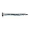 TS-03-C Boston  screw, 4x45mm, 12pcs, oval countersunk, tapping, for neck mount, chrome