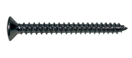 TS-04-B Boston  screw, 4,5x45mm, 12pcs, oval countersunk, tapping, for neck mount, black