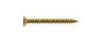 TS-05-G Boston  screw, 3,5x25mm, 12pcs, flat countersunk, tapping, gold