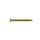 TS-05-G Boston  screw, 3,5x25mm, 12pcs, flat countersunk, tapping, gold