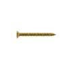 TS-05-G Boston  screw, 3,5x25mm, 12pcs, flat countersunk, tapping, gold