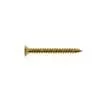TS-05-G Boston  screw, 3,5x25mm, 12pcs, flat countersunk, tapping, gold