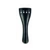 TV-9114-E Teller  violin tailpiece, 1/4, English model, ebony, natural black