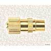 TV-MVG Proel  TV plug, male, goldlacker