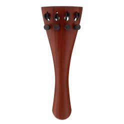   TVF-62H-P Teller  violin tailpiece, 4/4, French model, plumwood, lightweight, 4 finetuners