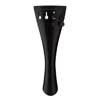 TVF-F-2E Teller  violin tailpiece, 4/4, French model, ebony, 2 integrated  finetuners