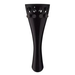   TVF-F-E Teller  violin tailpiece, 4/4, French model, ebony, 4 integrated finetuners