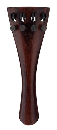 TVF-F-R Teller  violin tailpiece, 4/4, French model, rosewood, 4 integrated finetuners