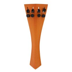   TVF-H-B Teller  violin tailpiece, 4/4, Hill model, boxwood, 4 integrated finetuners