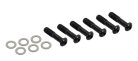 TWL-001 Wilkinson  spare part: set of 6 black metal bolts and spacers for saddle locking of TWL series