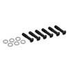 TWL-001 Wilkinson  spare part: set of 6 black metal bolts and spacers for saddle locking of TWL series