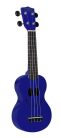 U-SMILE BU Mahalo Smiley Series soprano ukulele, blue, with bag