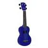 U-SMILE BU Mahalo Smiley Series soprano ukulele, blue, with bag