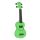 U-SMILE GN Mahalo Smiley Series soprano ukulele, green, with bag