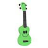 U-SMILE GN Mahalo Smiley Series soprano ukulele, green, with bag