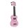 U-SMILE PK Mahalo Smiley Series soprano ukulele, pink, with bag