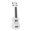 U-SMILE WT Mahalo Smiley Series soprano ukulele, white, with bag