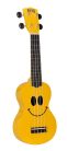 U-SMILE YW Mahalo Smiley Series soprano ukulele, yellow, with bag