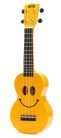 U-SMILE YWK Mahalo Smiley Series soprano ukulele pack SMILE, yellow, with essentials accessory pack