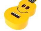 U-SMILE YWK Mahalo Smiley Series soprano ukulele pack SMILE, yellow, with essentials accessory pack