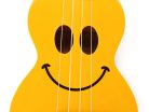 U-SMILE YWK Mahalo Smiley Series soprano ukulele pack SMILE, yellow, with essentials accessory pack