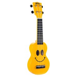   U-SMILINO YW Mahalo Smiley Series soprano ukulele 47cm scale, yellow, with bag