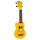 U-SMILINO YW Mahalo Smiley Series soprano ukulele 47cm scale, yellow, with bag