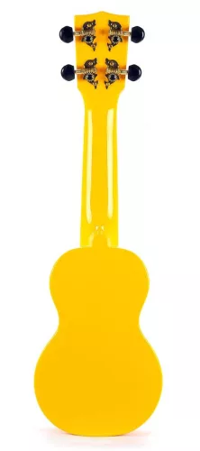 U-SMILINO YW Mahalo Smiley Series soprano ukulele 47cm scale, yellow, with bag