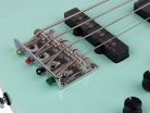 U5 A4/MT Sire Basses U Series Marcus Miller alder with flamed maple top 4- string short scale passive bass guitar mint green