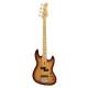 U5 A4/TS Sire Basses U Series Marcus Miller alder with flamed maple top 4- string short scale passive bass guitar tobacco sunburst