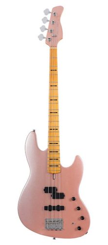 U7 4/RGD Sire Basses U Series Marcus Miller alder 4-string active bass guitar, rosegold