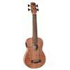 UKBB-310-E Korala Performer Series bass ukulele, all flamed okoume top, guitar machine heads, tuner and EQ