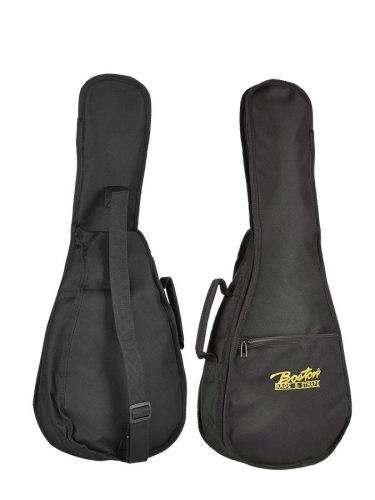 UKC-06 Boston  gig bag for concert ukulele, 6mm padding, nylon, 1 strap, accessory pocket