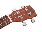 UKC-110 Korala Performer Series concert ukulele, all sapele, with guitar machine heads