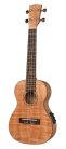 UKC-310-LE Korala Performer Series concert ukulele, lefthand, all flamed okoume, guitar machine heads, Fishman 201 EQ