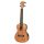 UKC-310-LE Korala Performer Series concert ukulele, lefthand, all flamed okoume, guitar machine heads, Fishman 201 EQ