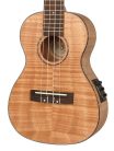 UKC-310-LE Korala Performer Series concert ukulele, lefthand, all flamed okoume, guitar machine heads, Fishman 201 EQ