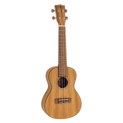   UKC-510 Korala Performer Series concert ukulele, all zebrano, open guitar machine heads