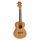 UKC-510 Korala Performer Series concert ukulele, all zebrano, open guitar machine heads