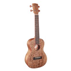  UKC-750 Korala Performer Series concert ukulele, solid mango top, mango back and sides, open guitar machine heads