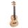 UKC-850 Korala Performer Series concert ukulele, solid spruce top, spalted maple back and sides, open guitar machine heads