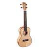 UKC-850 Korala Performer Series concert ukulele, solid spruce top, spalted maple back and sides, open guitar machine heads