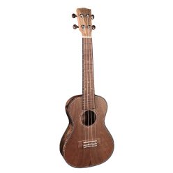   UKC-910-UT Korala Performer Series concert ukulele,ultra-thin, all dao wood with guitar machine heads