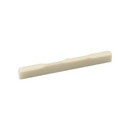   UKS-002 Korala Performer Series original replacement part, bone saddle for soprano/concert ukulele, 52x2,5mm, 6 pieces